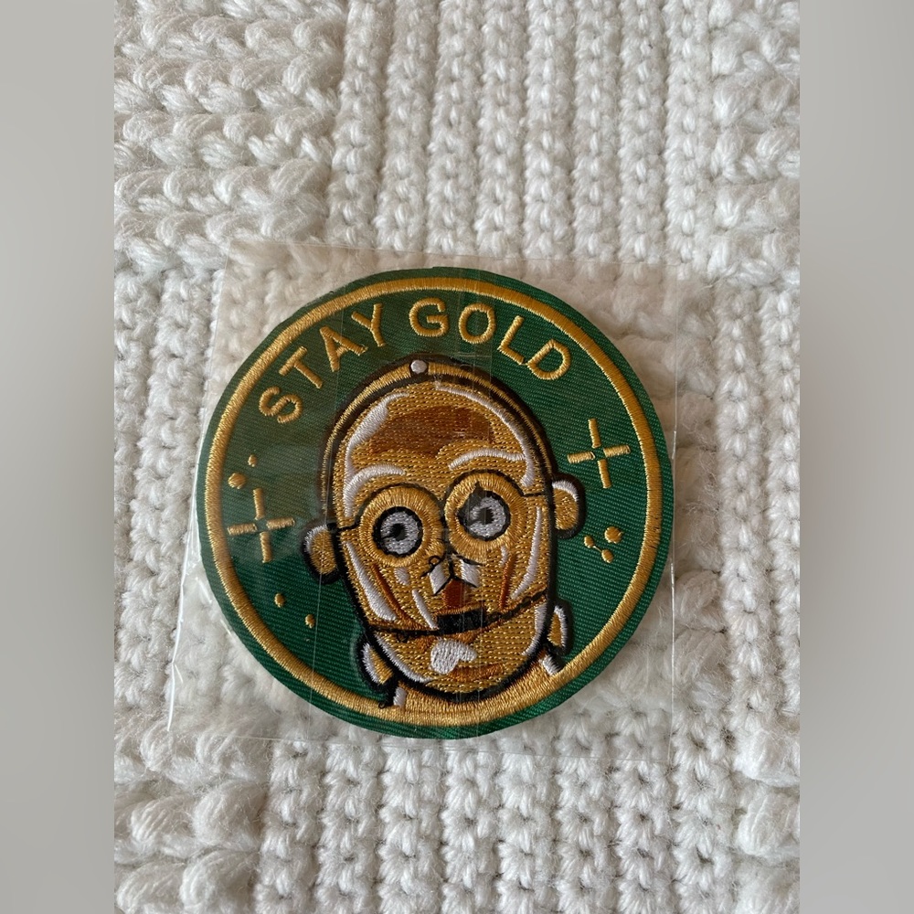 Star Wars C3PO Stay Gold Patch
